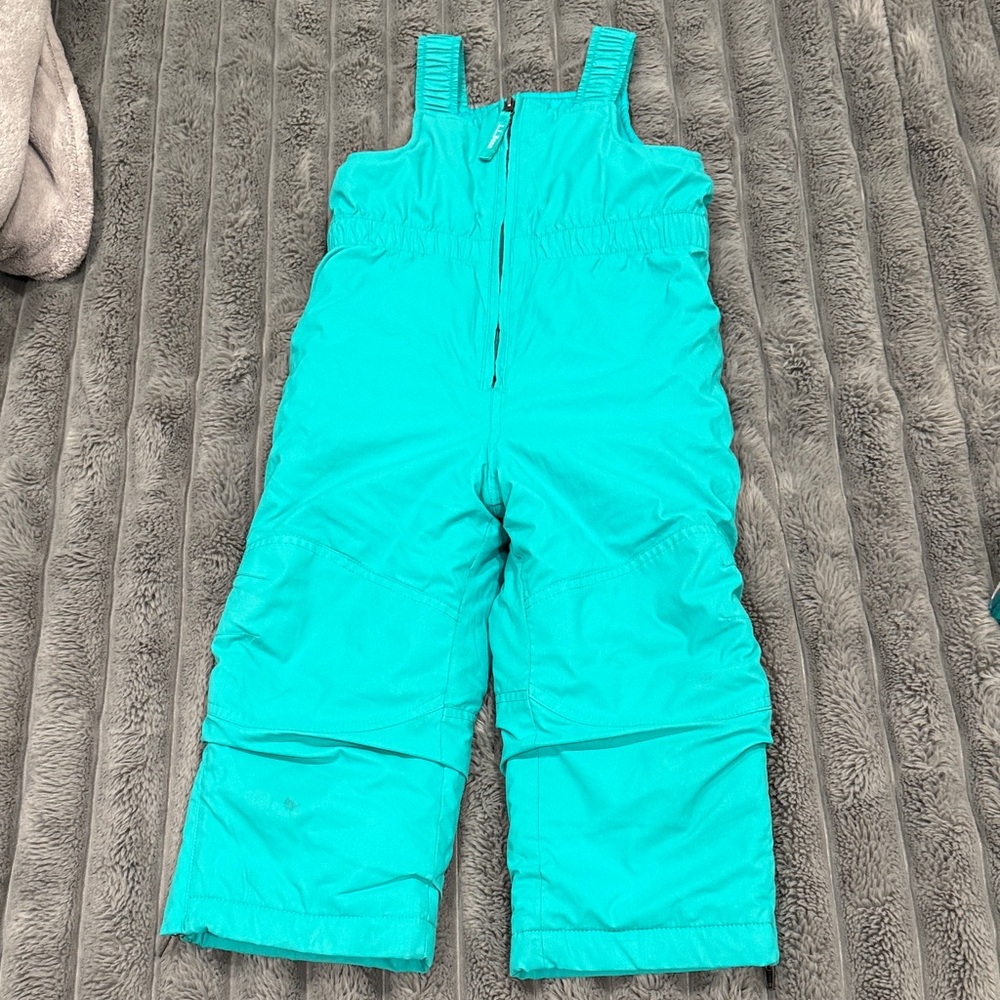 L.L. Bean Kids Aqua Overalls